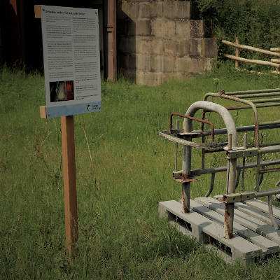 Ein industrieüblicher Abferkelkorb