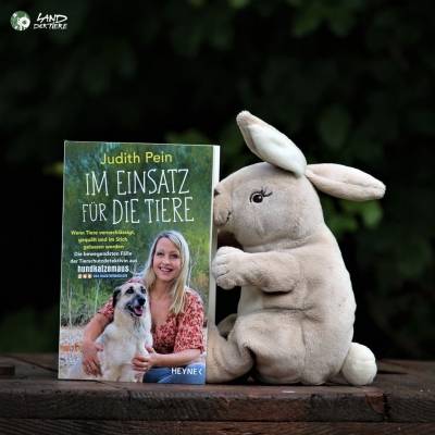 Judith Peins neues Buch "Im Einsatz für die Tiere"