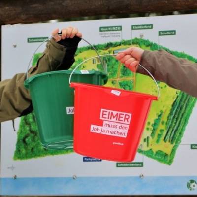 Wir sagen Danke an die Greenlife GmbH für die Eimer-Spende!