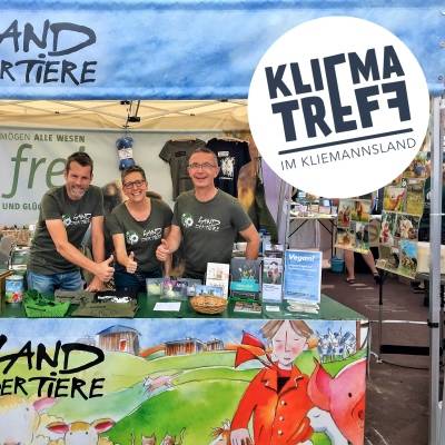 Das Land der Tiere auf Achse: am 23. & 24. April 2022 beim Kliema-Treff im Kliemannsland!