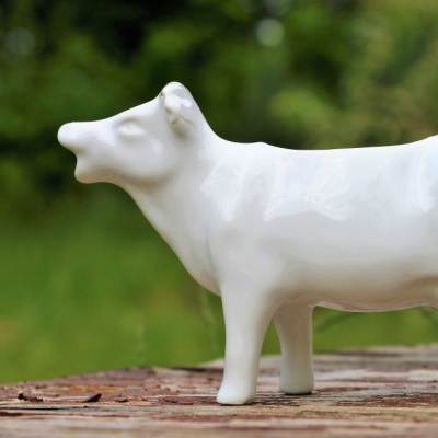 Eine Porzellankuh zum „Weltmilchtag“